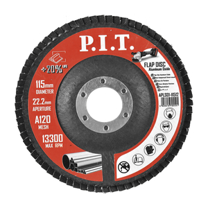 Круг лепестковый шлифовальный P.I.T. 115x22,2 мм A120(APLS01-11512)