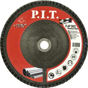 Круг лепестковый шлифовальный P.I.T. 180x22,2 мм A40(APLS01-18040)