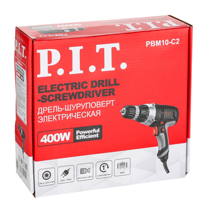 Дрель шуруповерт электрическая P.I.T. PBM10-C2